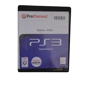 Destiny PS3 Sony PlayStation 3 Disc Video Game In GameSpot Packaging Tested